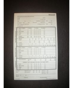 Hearing Test Record Form Pads